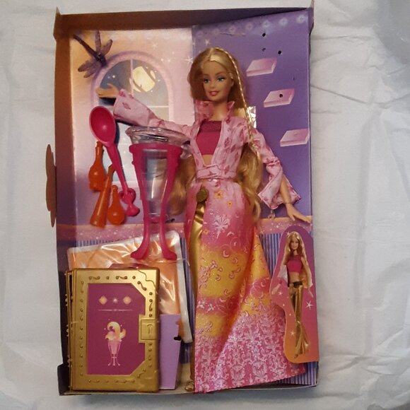 Mattel Barbie Secret Spells Caucasian Doll 2003 Opened Box Loose Items Complete - Picture 1 of 16